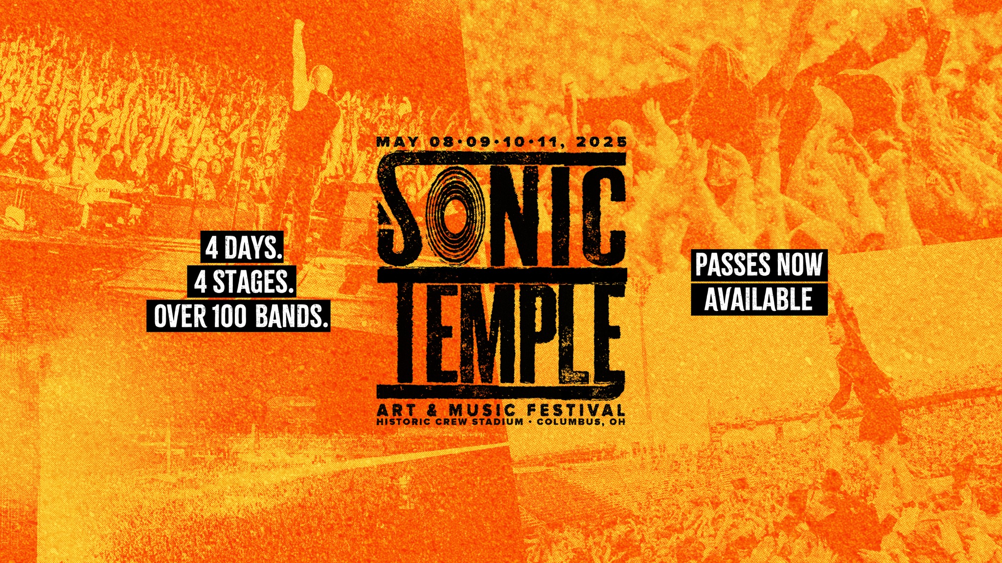 Sonic Temple Art & Music Festival Set Times & After Parties Announced; METALLICA, KORN, LINKIN PARK & Many More May 8-11 In Columbus, Ohio