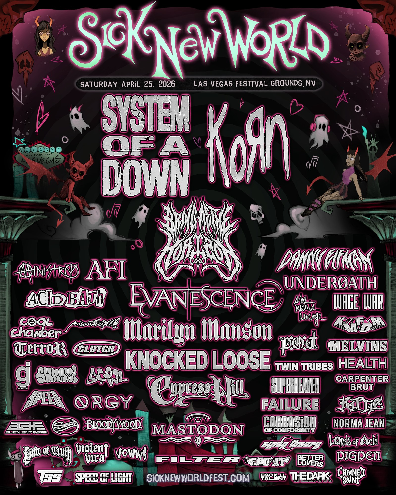 SICK NEW WORLD – VEGAS