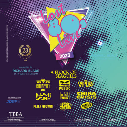 Lost 80’s Live Headed to Northfield August 6 – North America’s Longest-Running Retro Music Tour With A Flock Of Seagulls, General Public, The Vapors, China Crisis & More